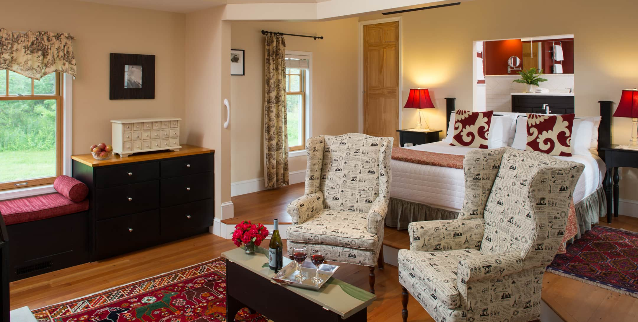 Interior of the Marley’s Cottage at Brampton Inn