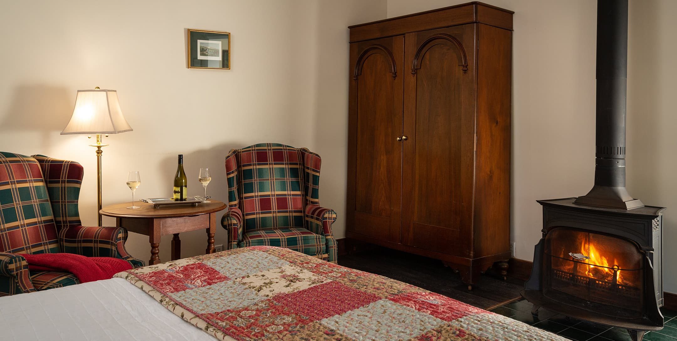 Seating area in the Russells Cottage at Brampton 1860