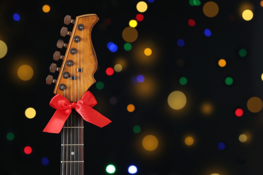 guitar at Christmas