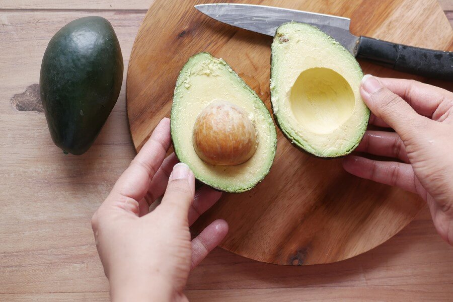 Fresh avocados for our melon gazpacho recipe