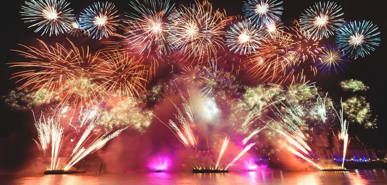 brilliant fireworks display at chestertown md summer event